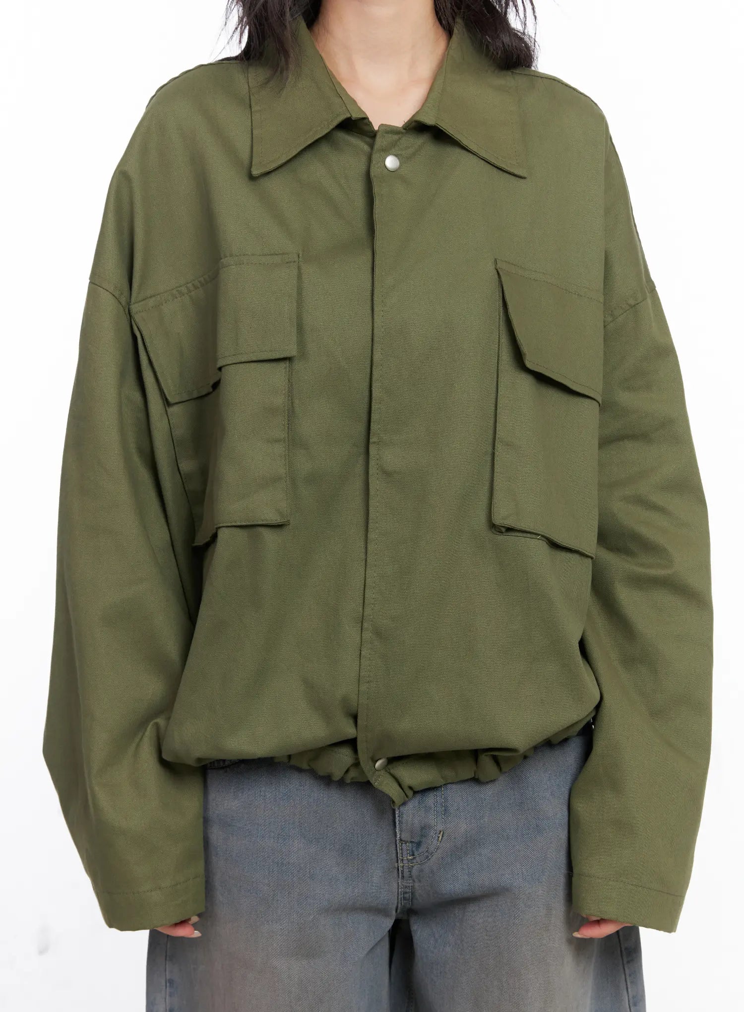 Relaxed-Fit Cargo Jacket CC1809