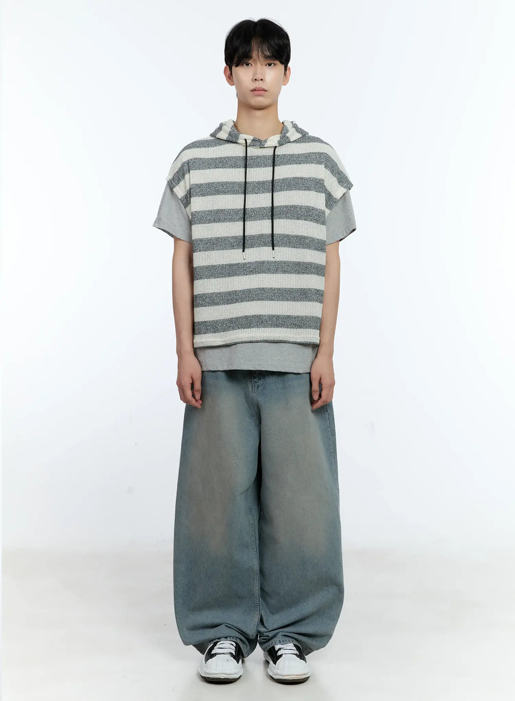 Men's Vintage Wide-Leg Jeans IG501