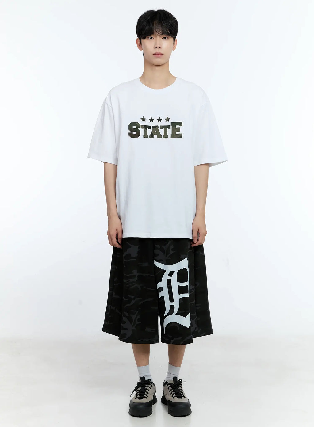 Men's Camo Graphic T-Shirt IL529