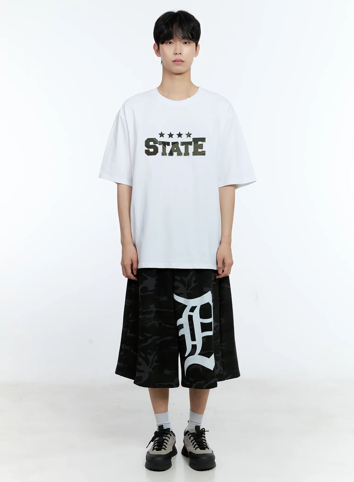 Men's Camo Graphic T-Shirt IL529