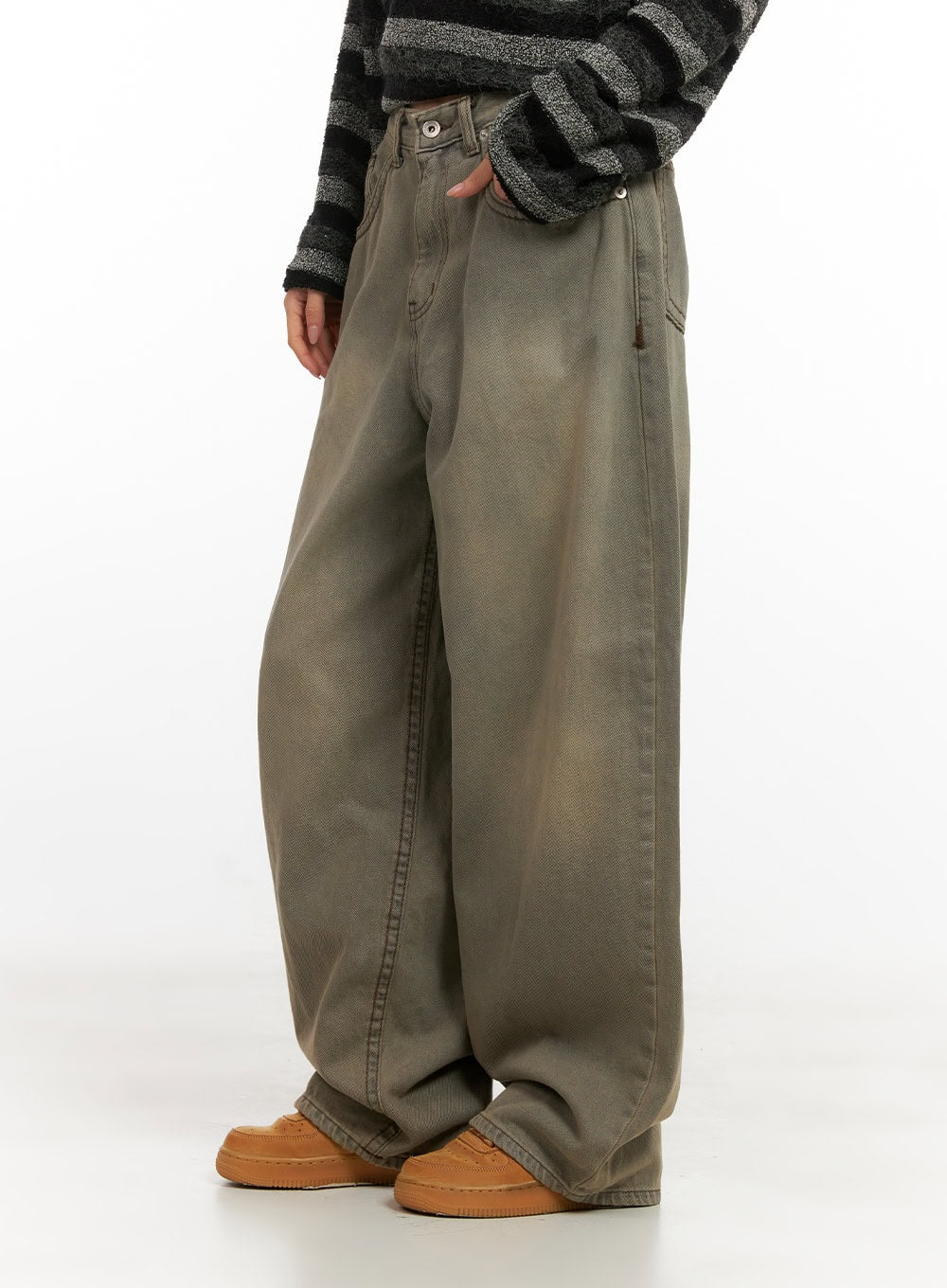 Brooklyn Washed Denim Jeans CN416