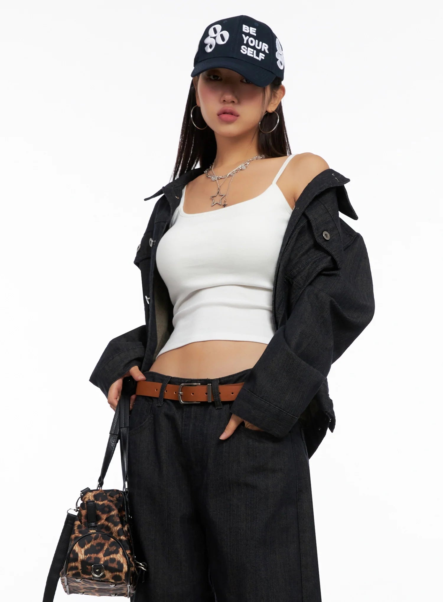 Casual Lettering Cap IG527