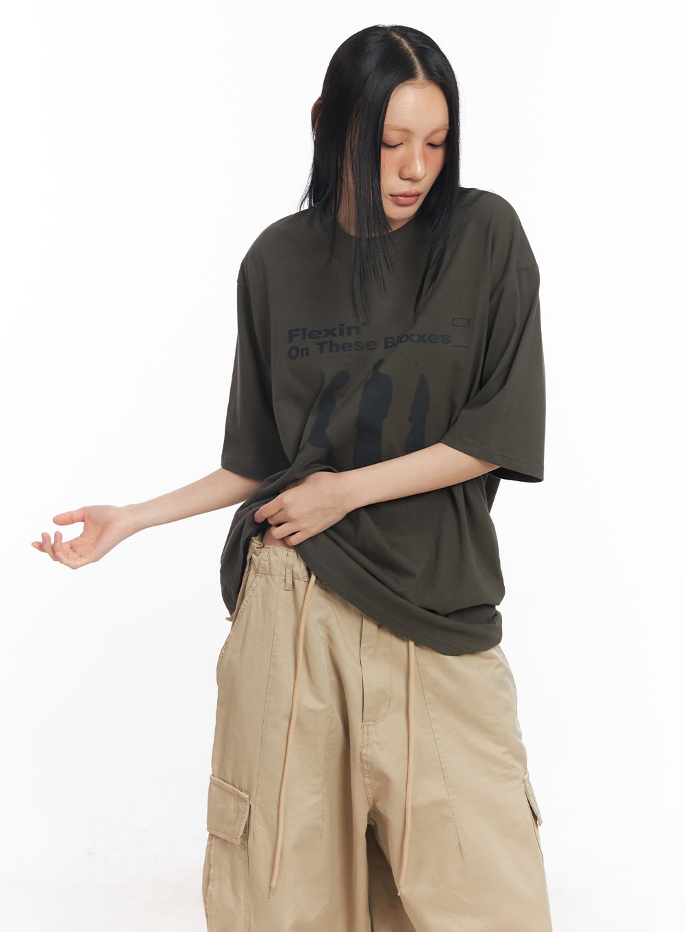 Casual Graphic Oversize T-Shirt CY528