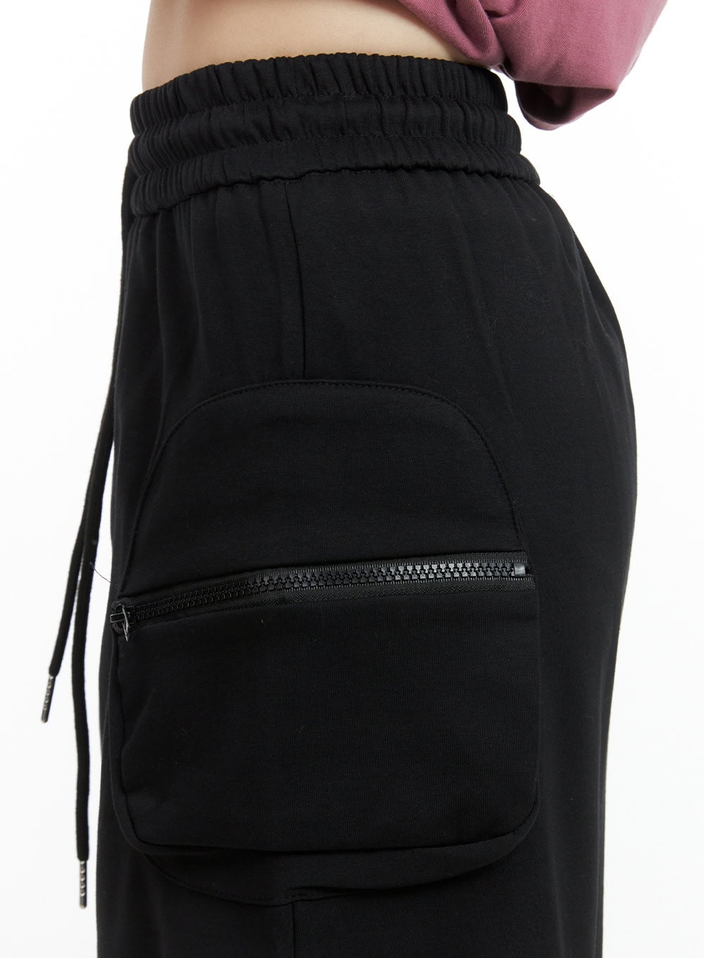 String Banded Cargo Maxi Skirt CG408