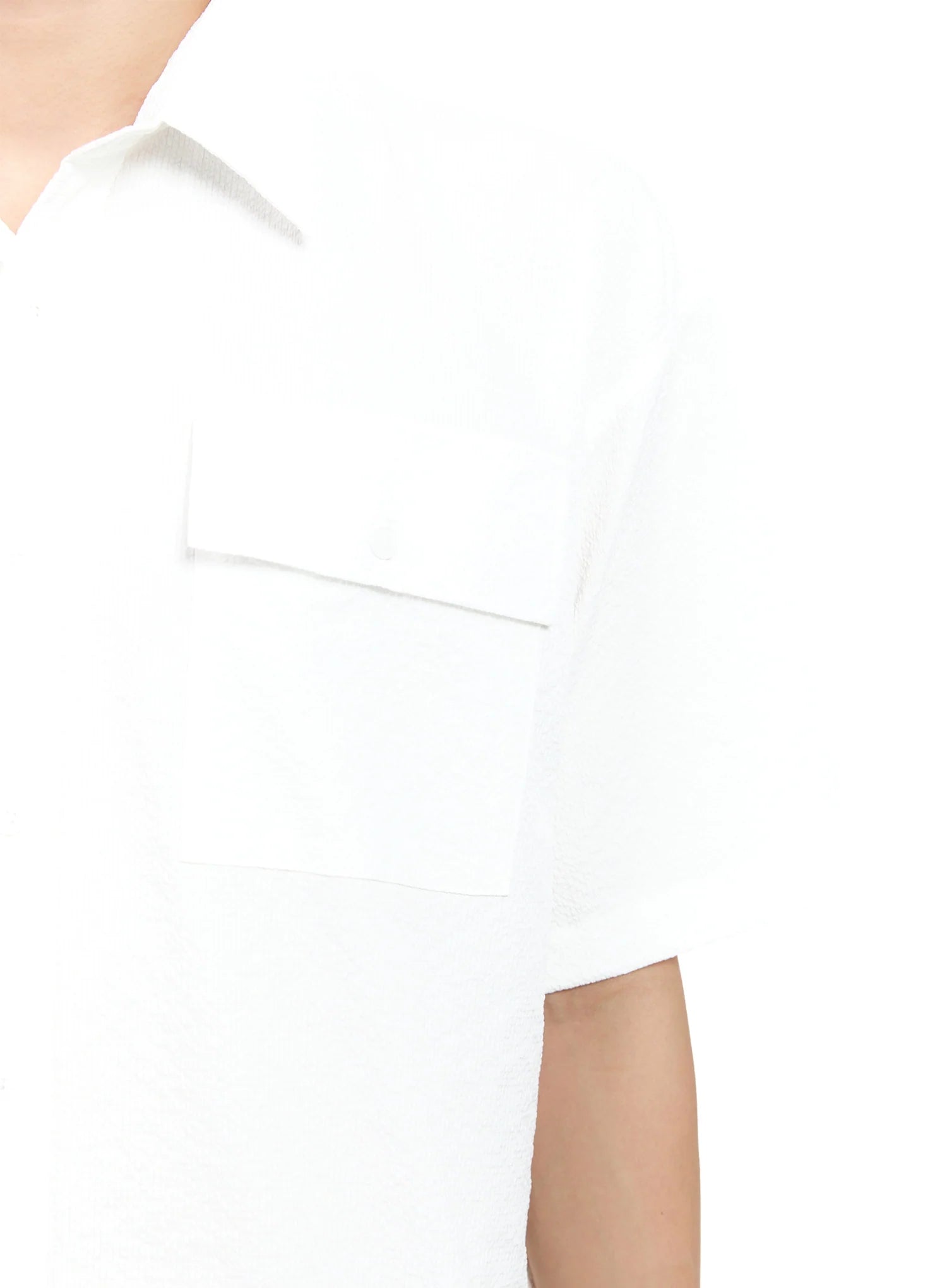 Men's Casual Crinkle Texture Shirt IG520