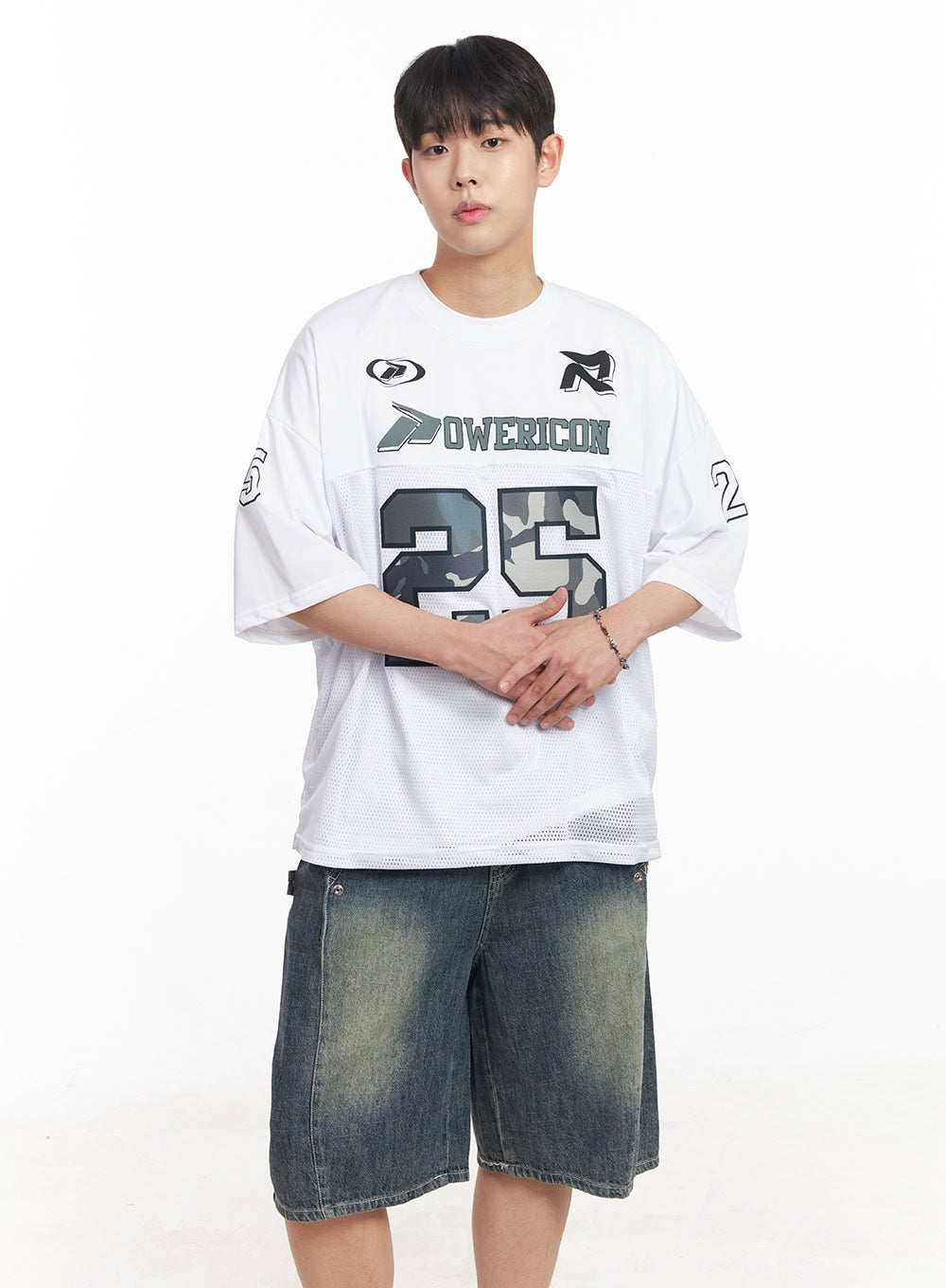 Men's Camo Mesh Jersey T-Shirt IA525