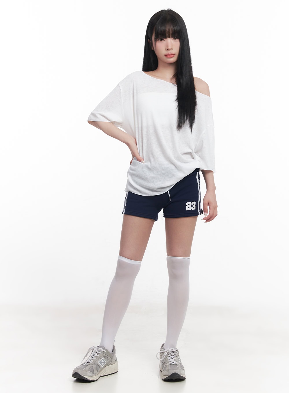 Lace Embroidered Sweatshorts CY527