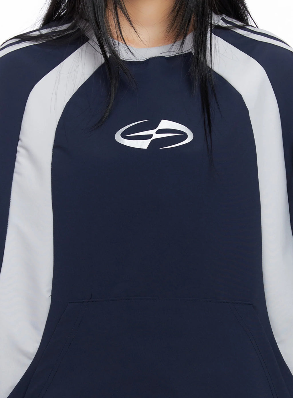 Two-Tone Raglan Sweatshirt CO516