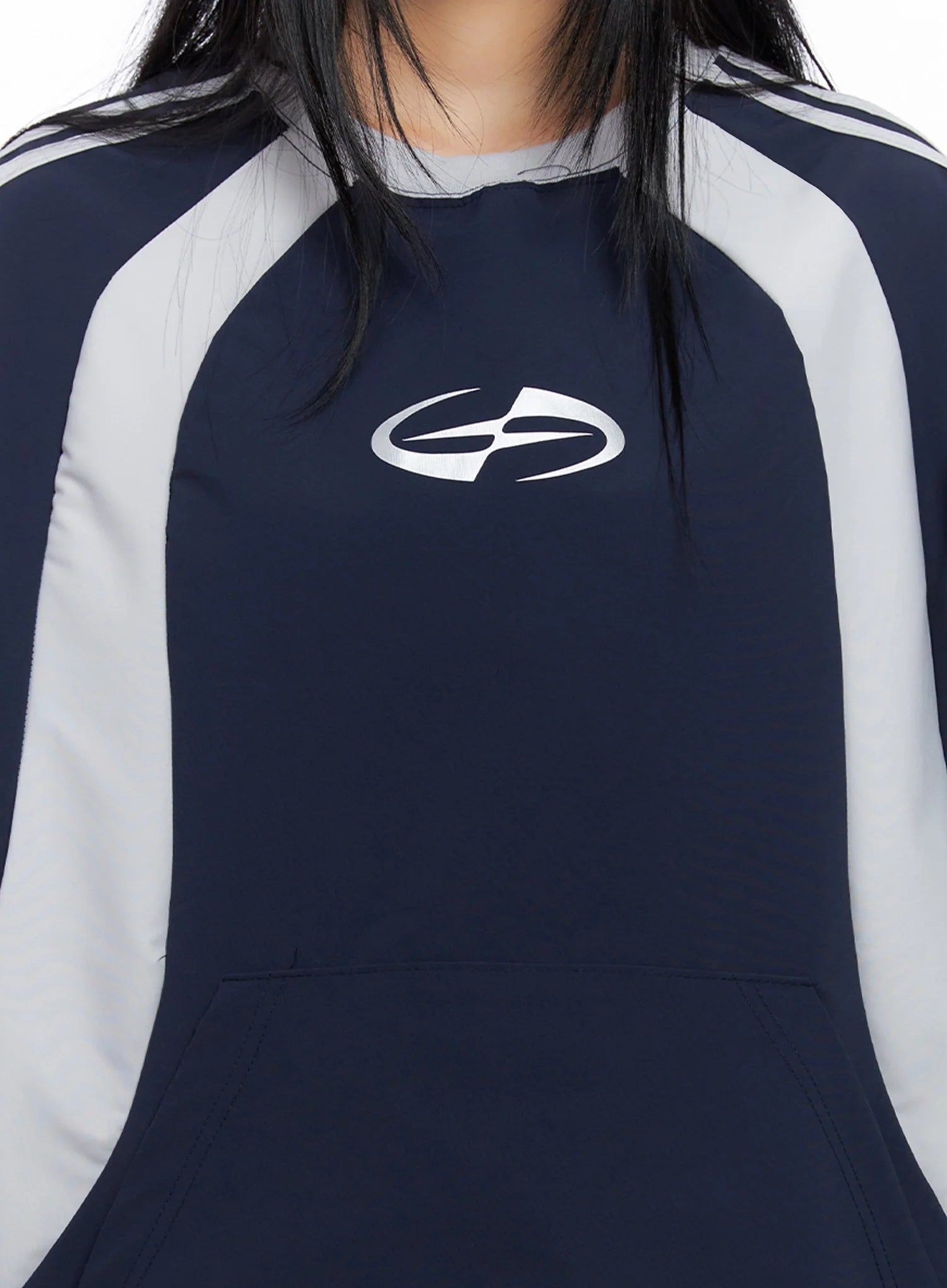 Two-Tone Raglan Sweatshirt CO516