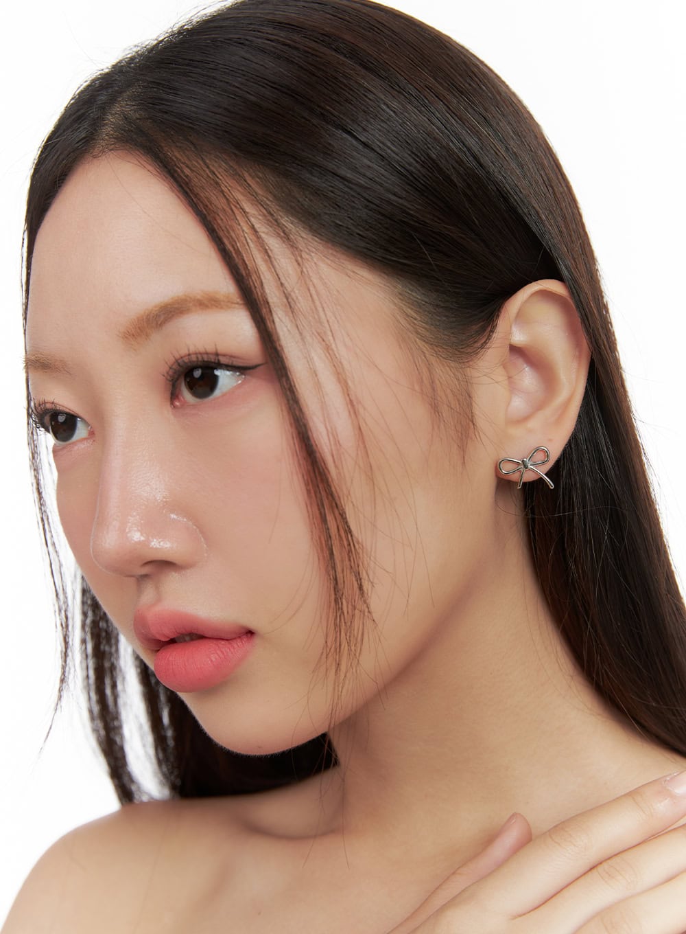 Luna Ribbon Earrings IS413