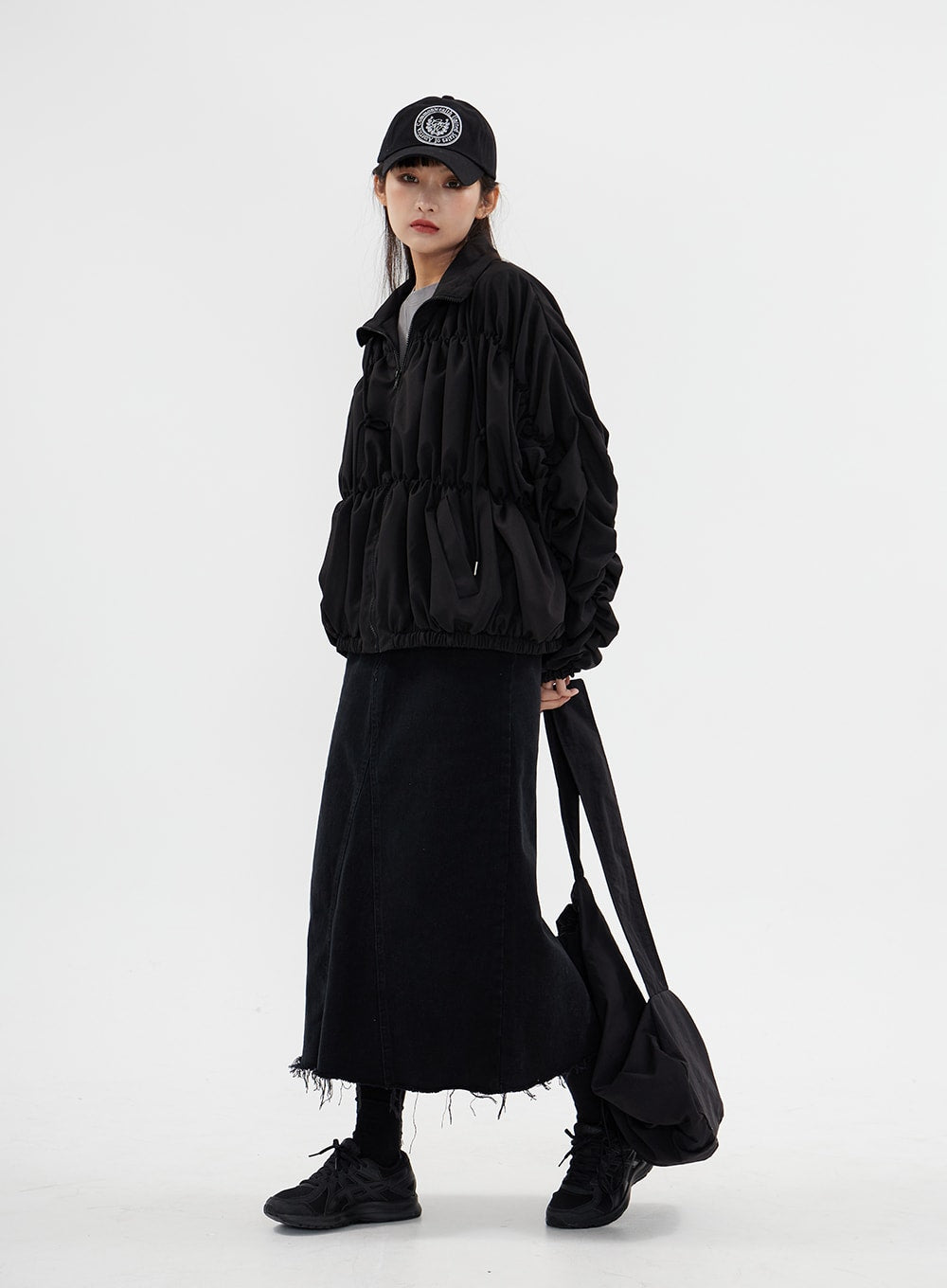 Denim Maxi Skirt CM3