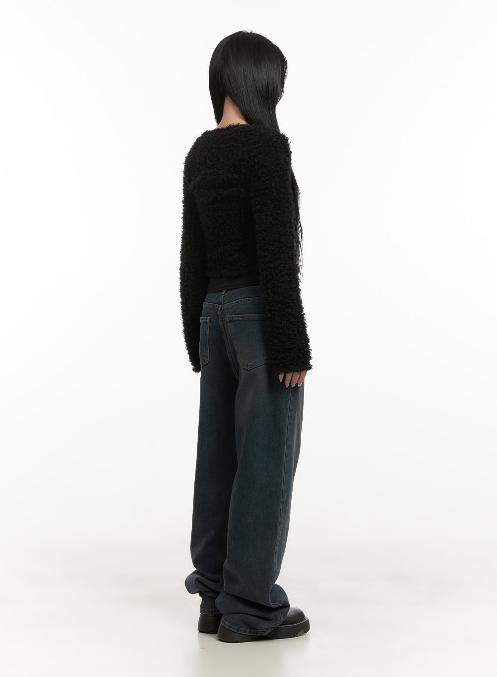 Soft Touch Cropped Cardigan CD406