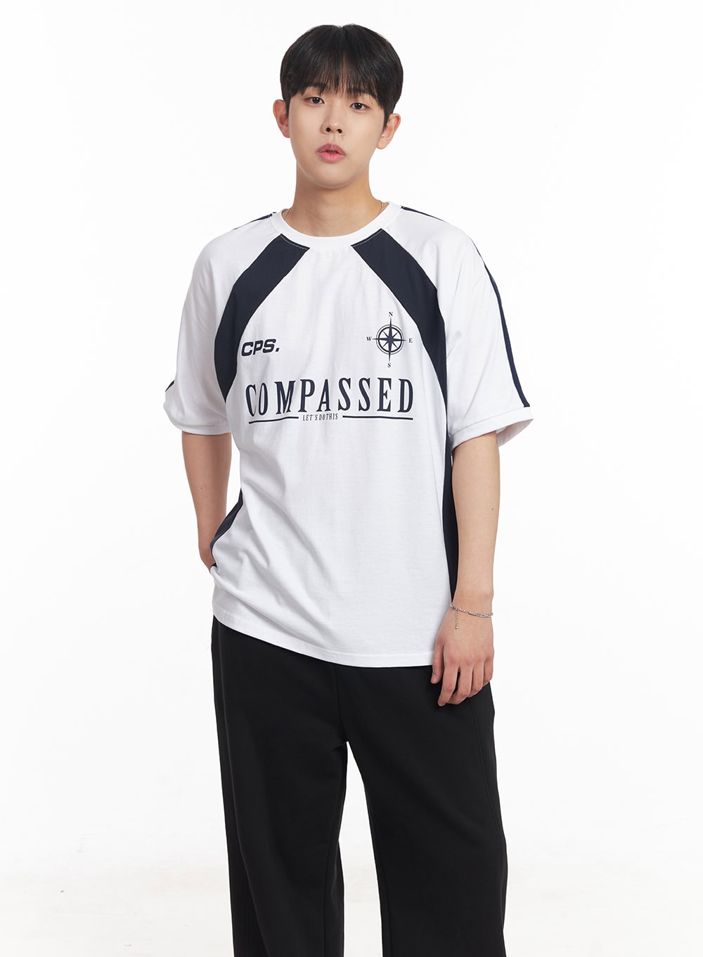 Men's Two-Tone T-Shirt IA529