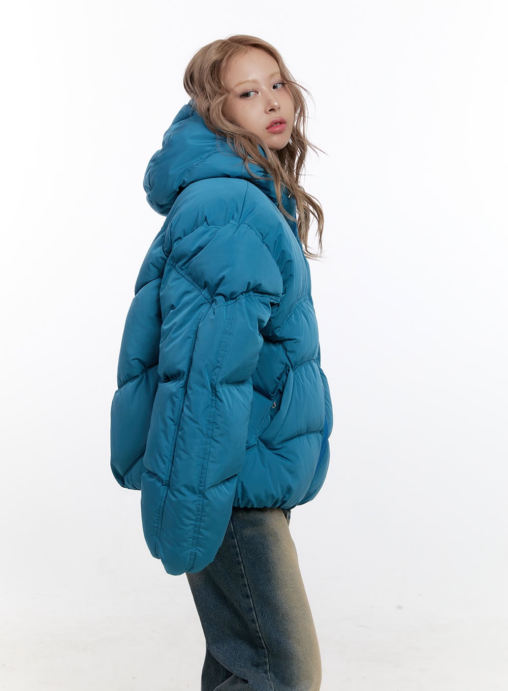 Warmth Padded Polyester Coat CN425