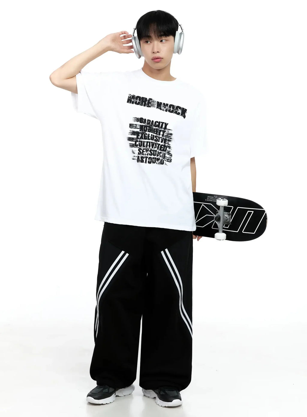 Men's Text Graphic T-shirt IG520