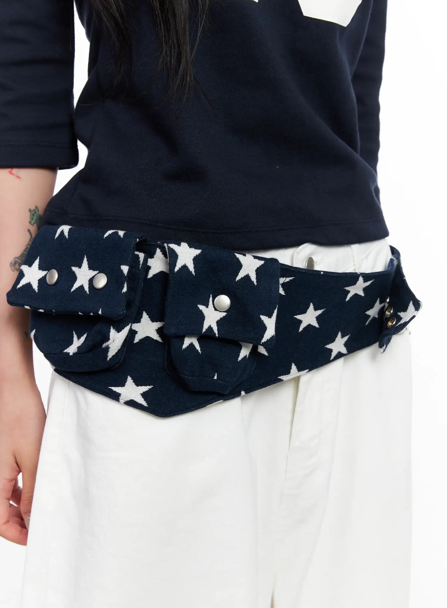 Star Print Belt Bag CL525