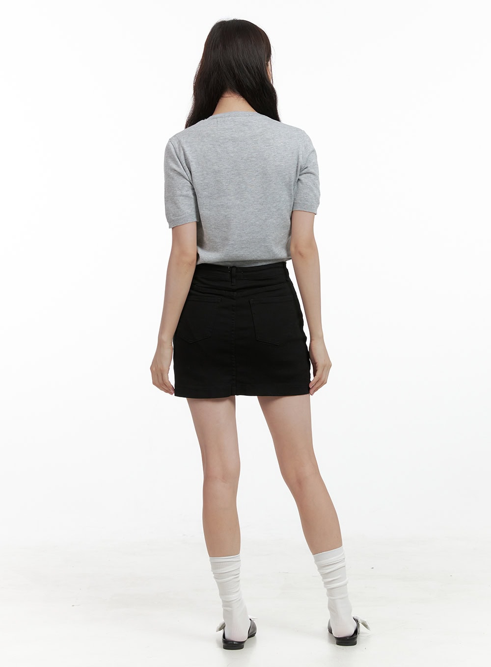 Round Neck Loose Fit Shirt OL417