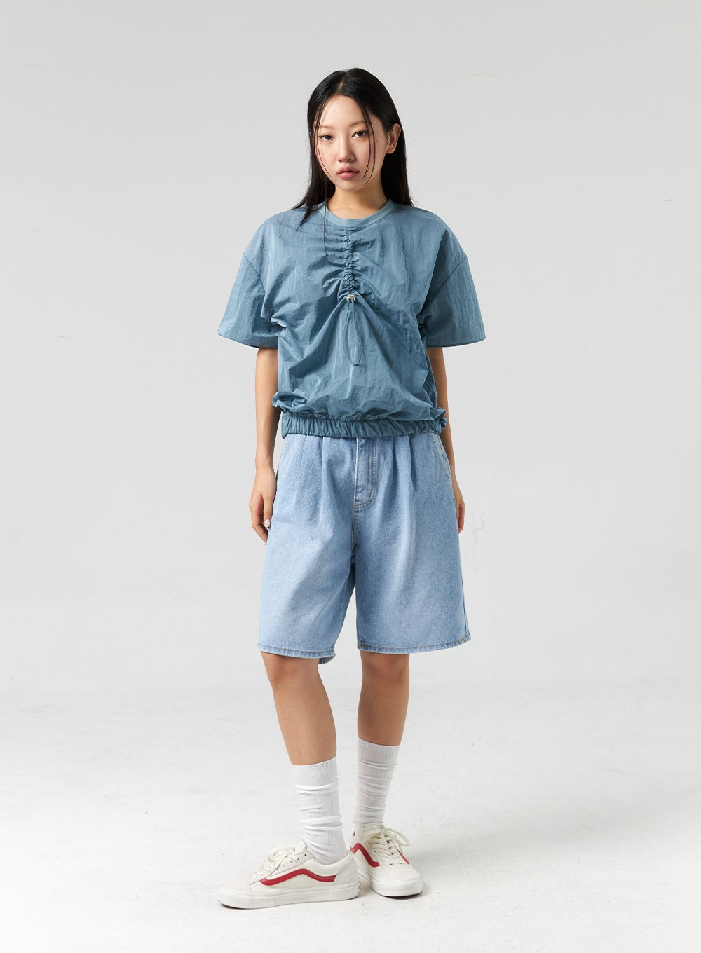 Denim Bermuda Shorts CL326