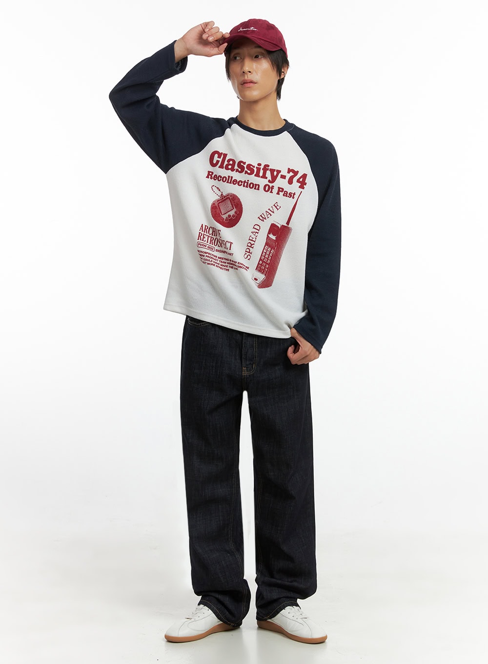 Men's Refined Wide Fit Denim Jeans IO417