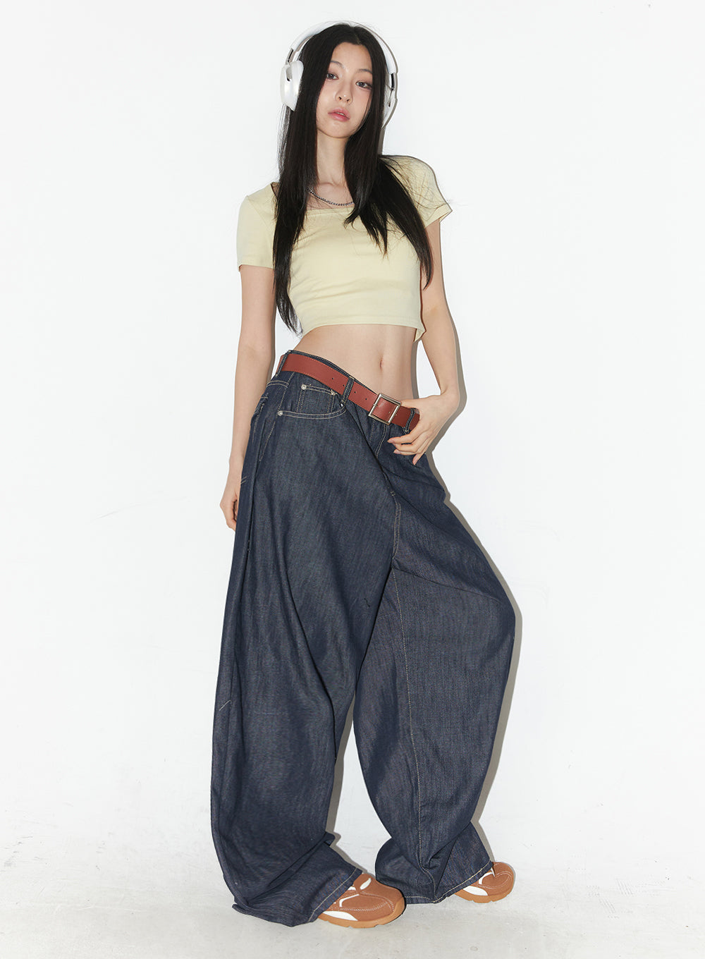 Slim-Fit Bolero Tee IY516