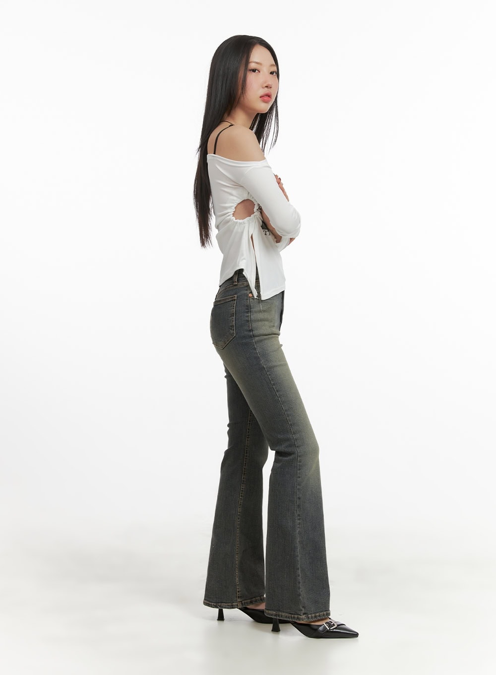 Slim Bootcut Jeans CY420