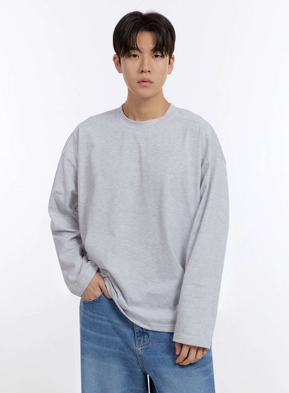 Men's Essential Long-Sleeve T-Shirt IM525