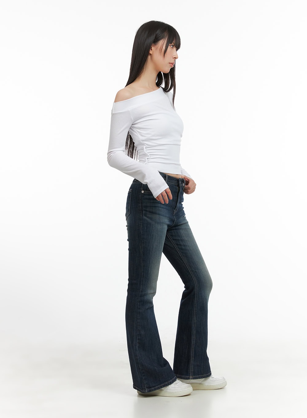 Remy Washed Bootcut Jeans CG420