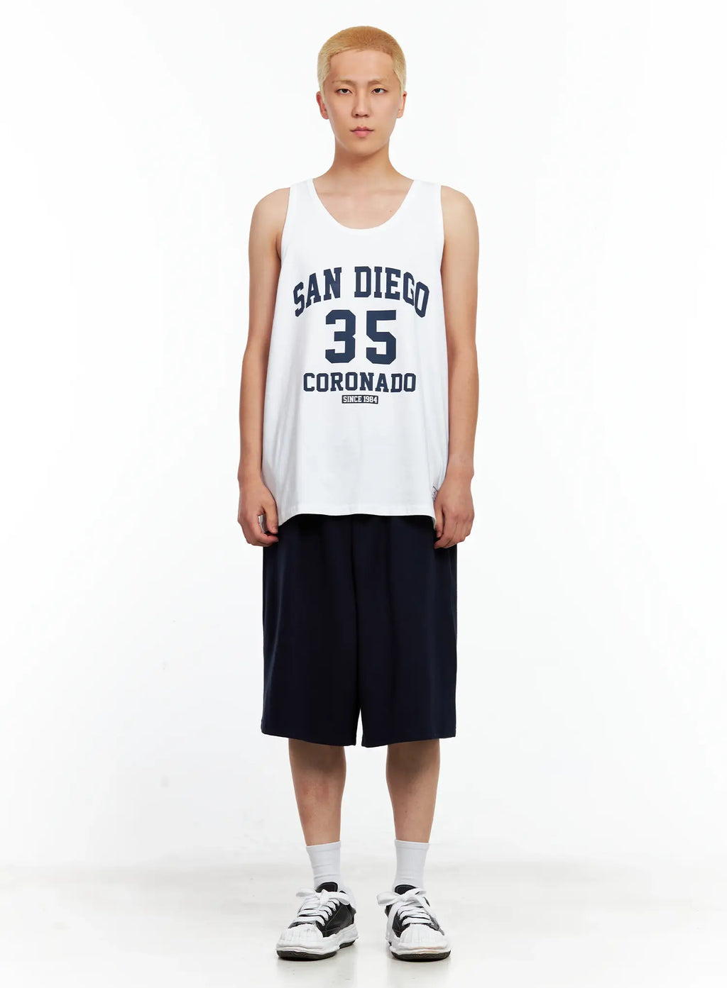 Men's San Diego Graphic Sleeveless Top IL514