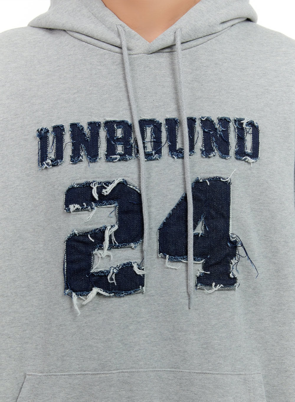 Men's  Cotton Patchwork Hoodie  IS412