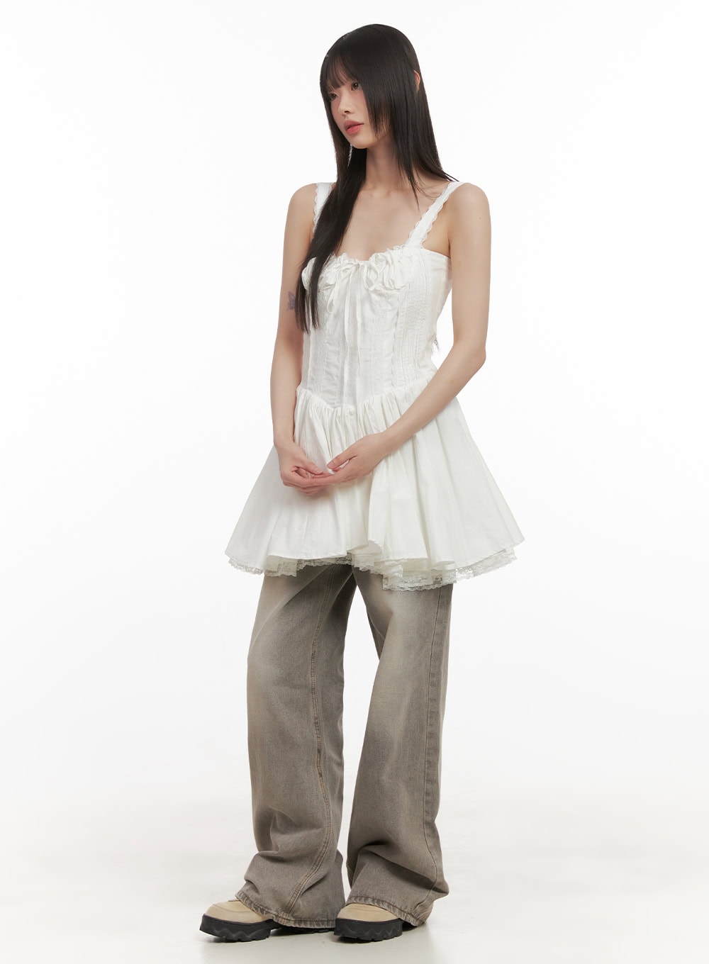 Hollie Vintage Wide-Leg Jeans CD426