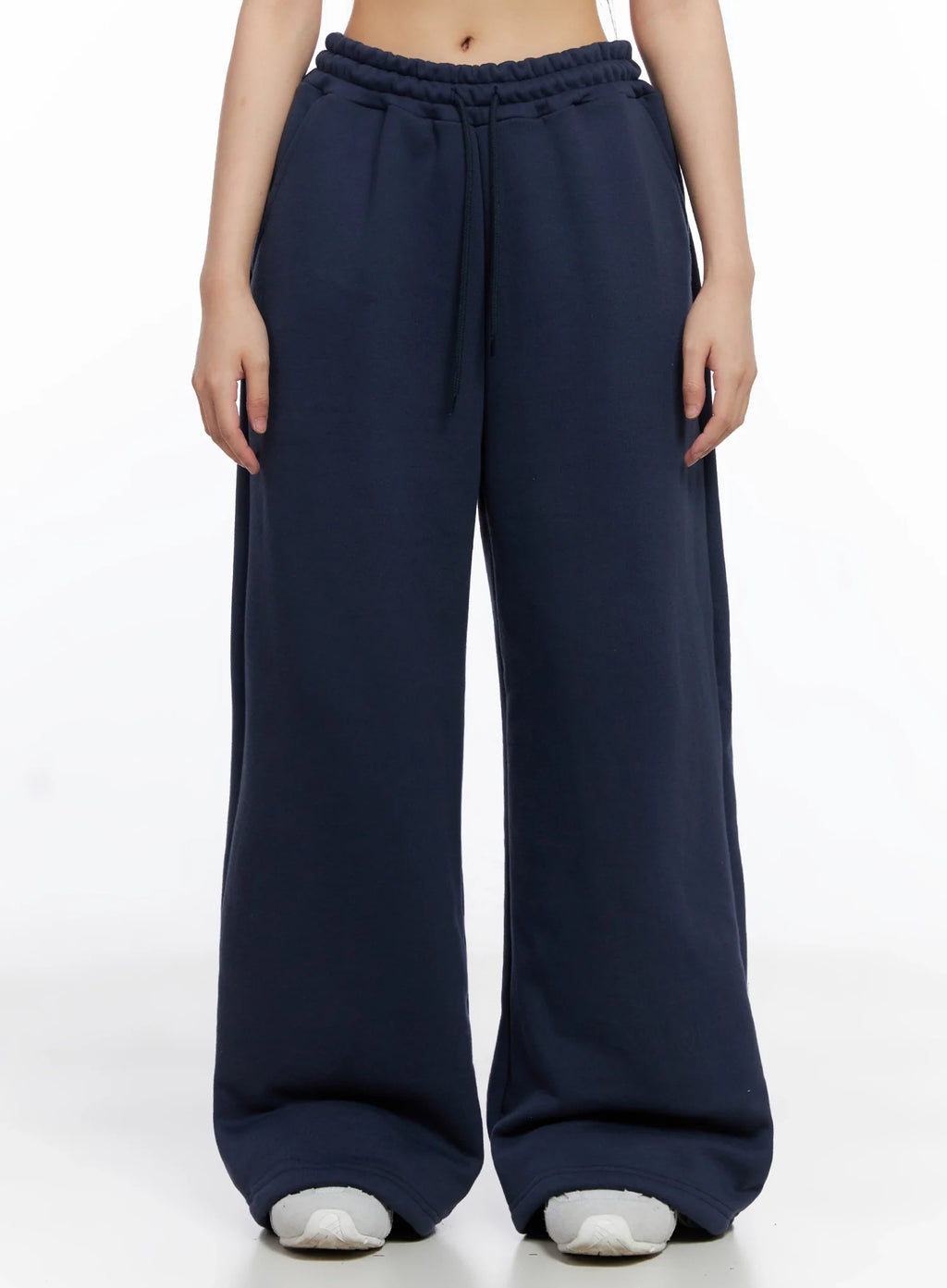 Graphic Wide-Leg Sweatpants IS525