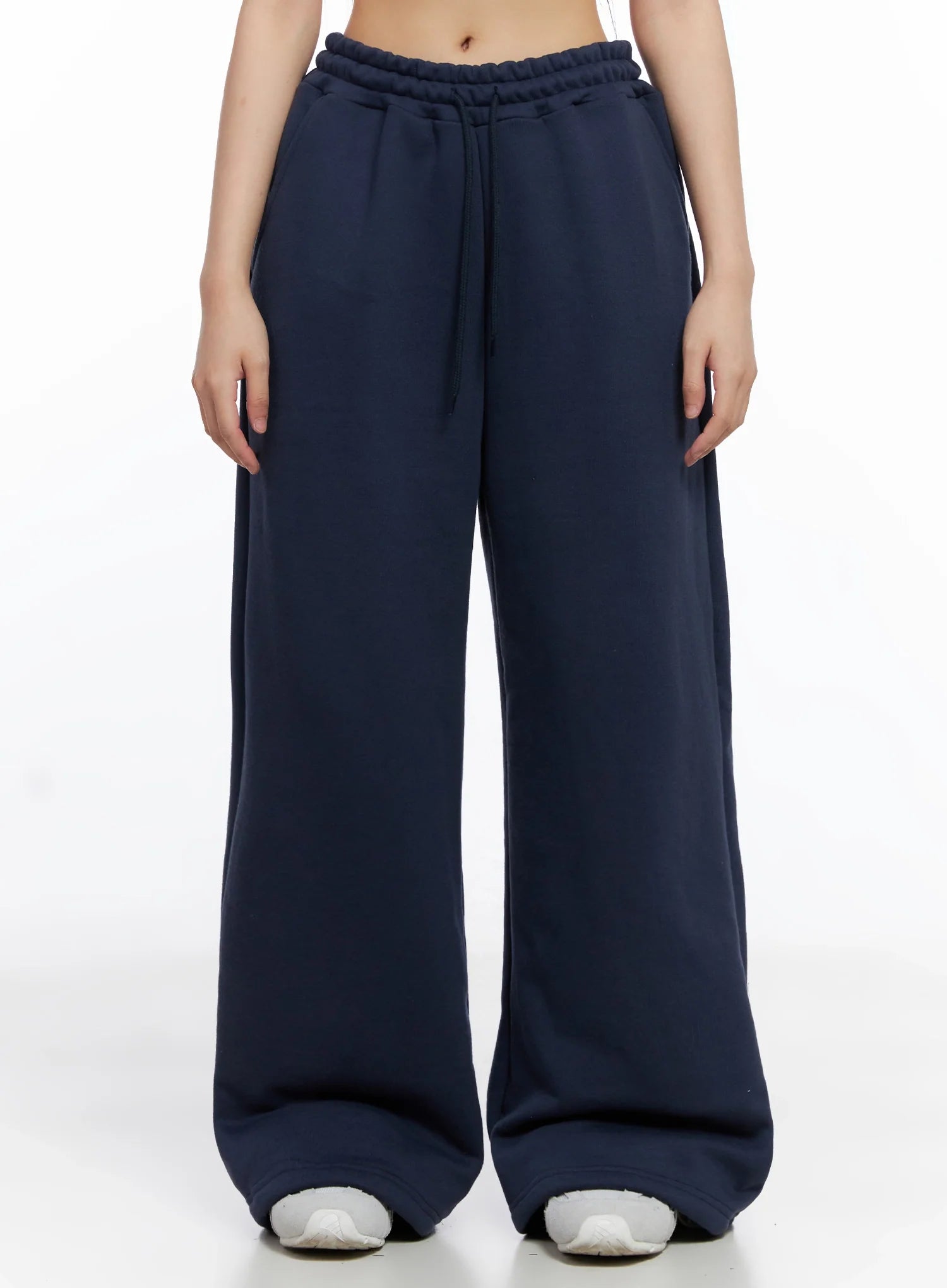 Graphic Wide-Leg Sweatpants IS525