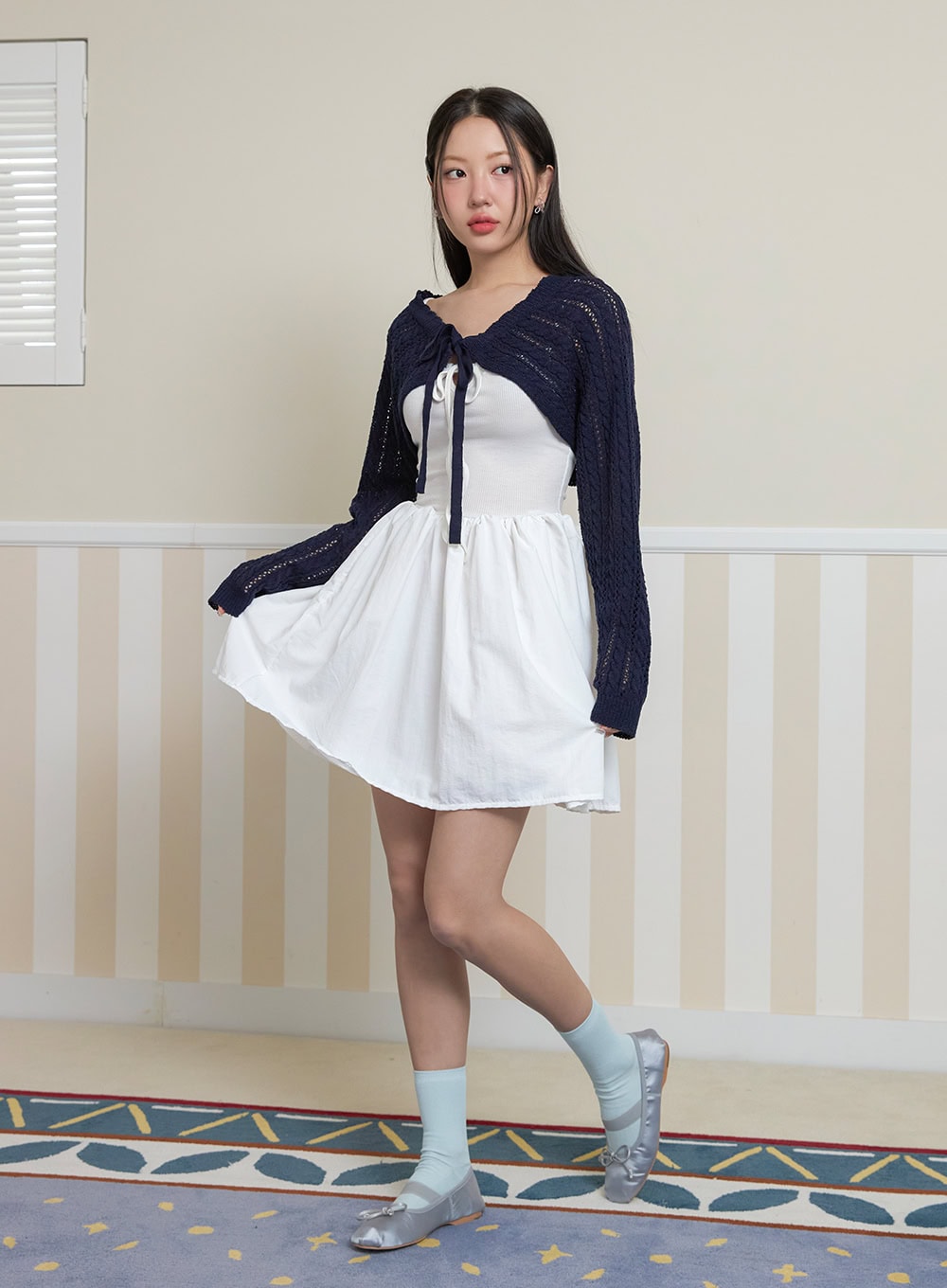 Cotton Solid Basics Socks OY427