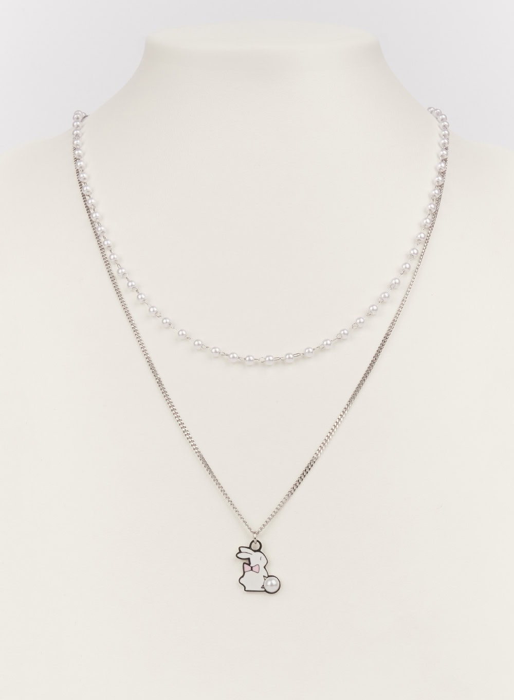 Bunny Rabbit Layer Necklace IM528
