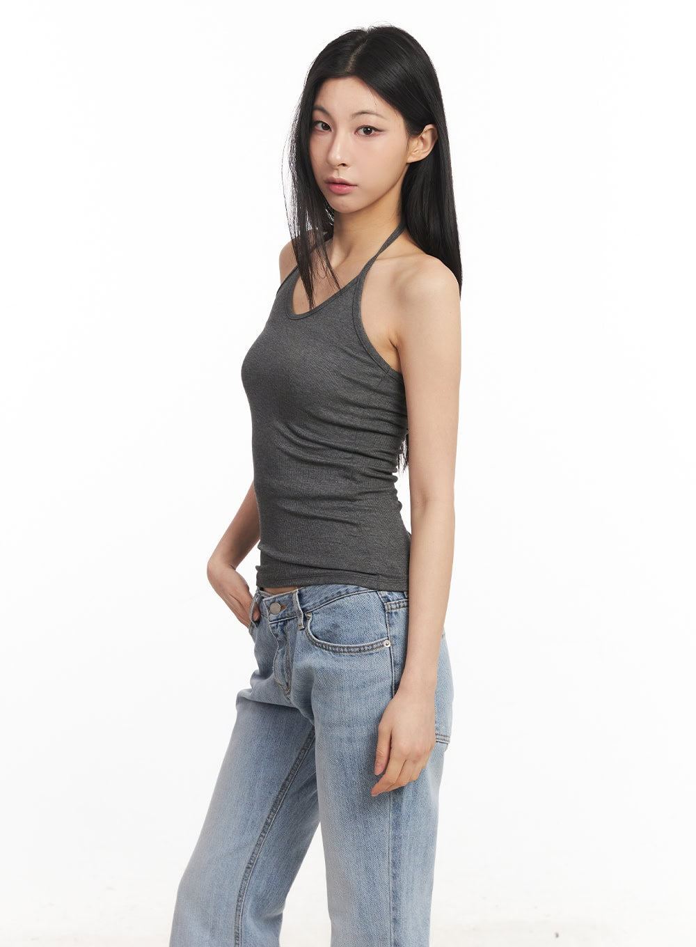 Essential Halter-Neck Cami Top CA516