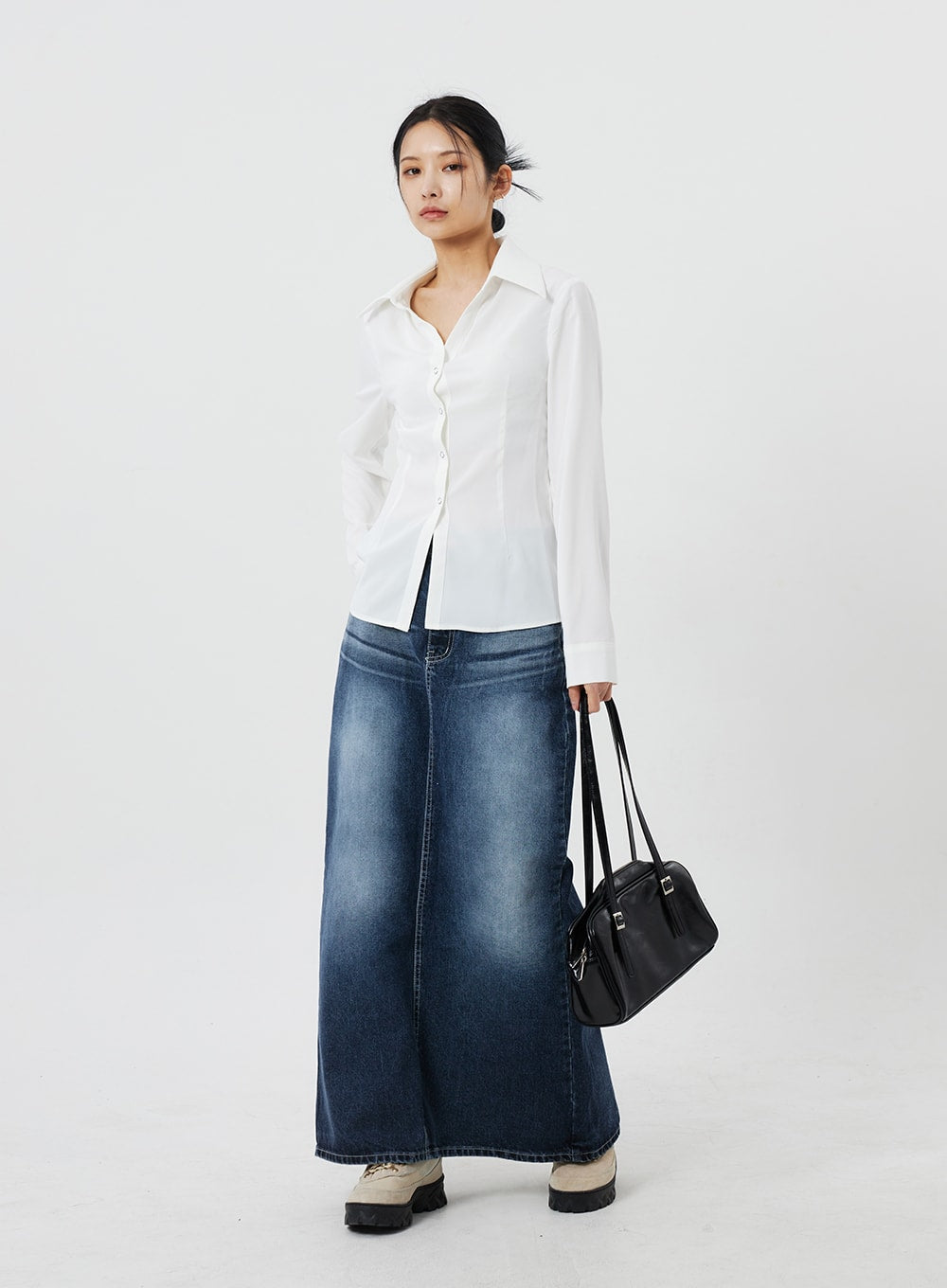 Snap Button Blouse CF321