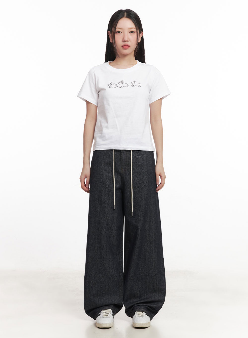 Sweet Bunny Graphic Top IM528