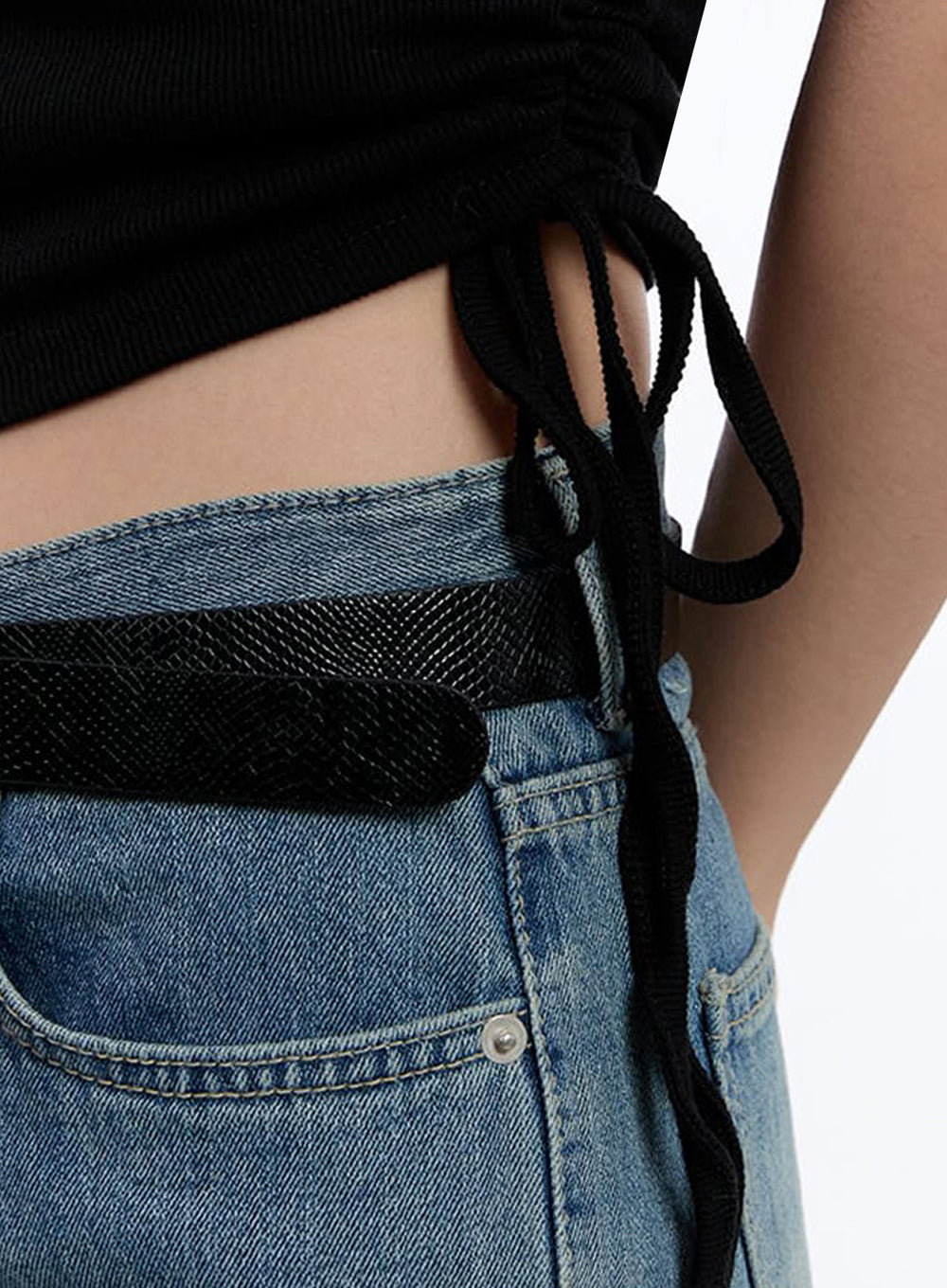 Vintage Square Buckle Belt IU503