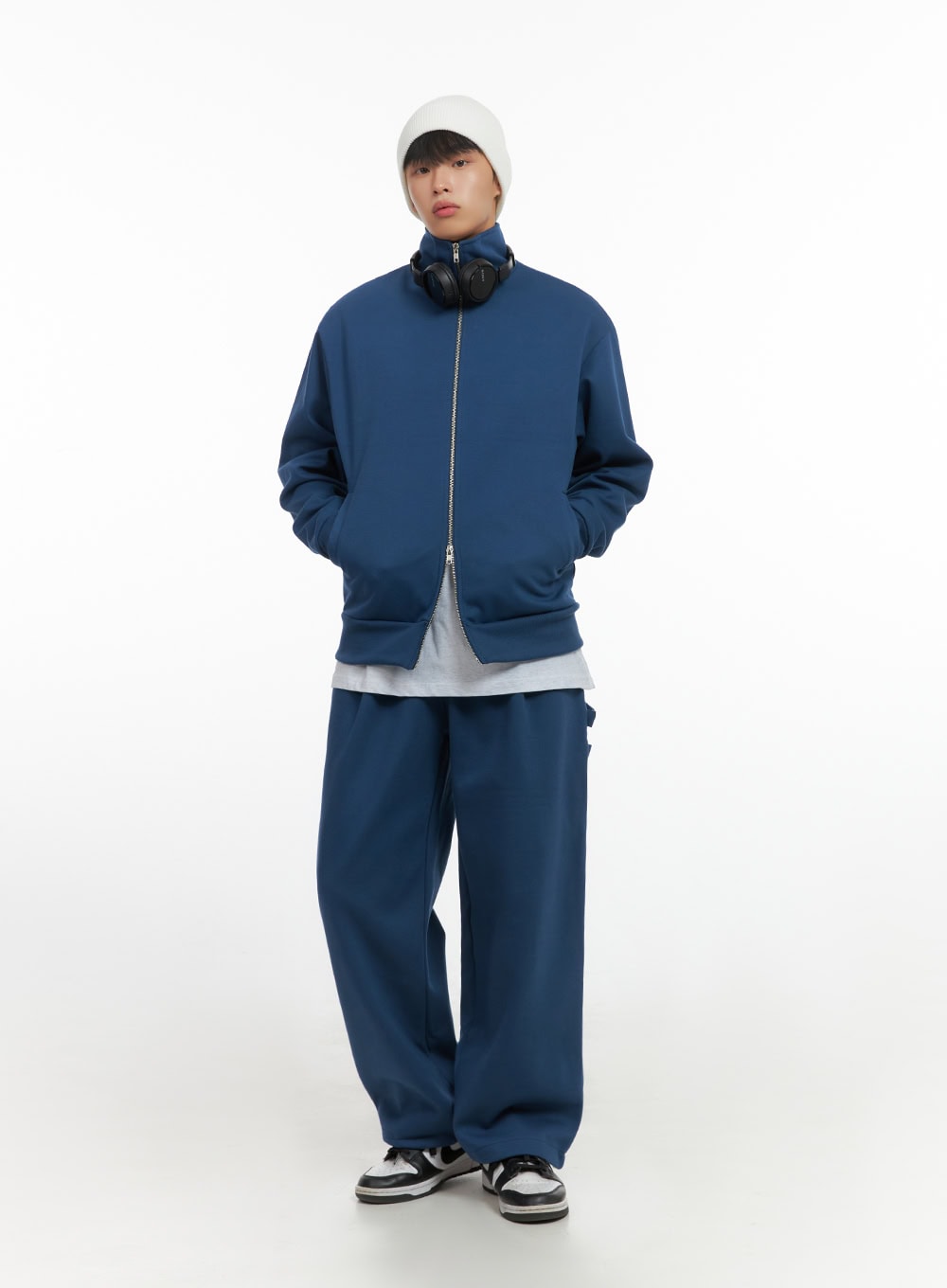 Men's Elastic-Back Carpenter Sweatpants IO420