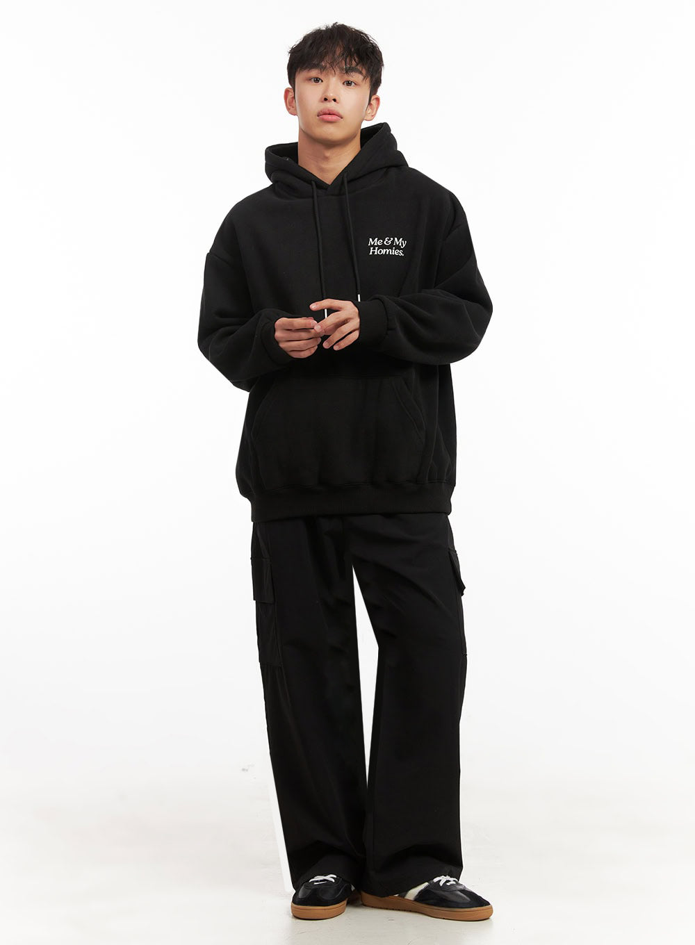 Men's Simple Oversized Hoodie ID431