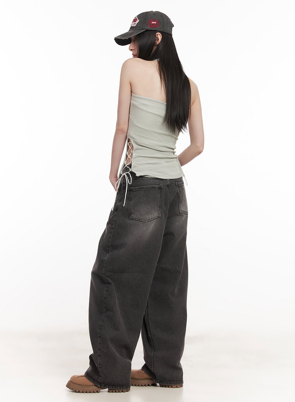 X-Strap Halter Tank Top CM518