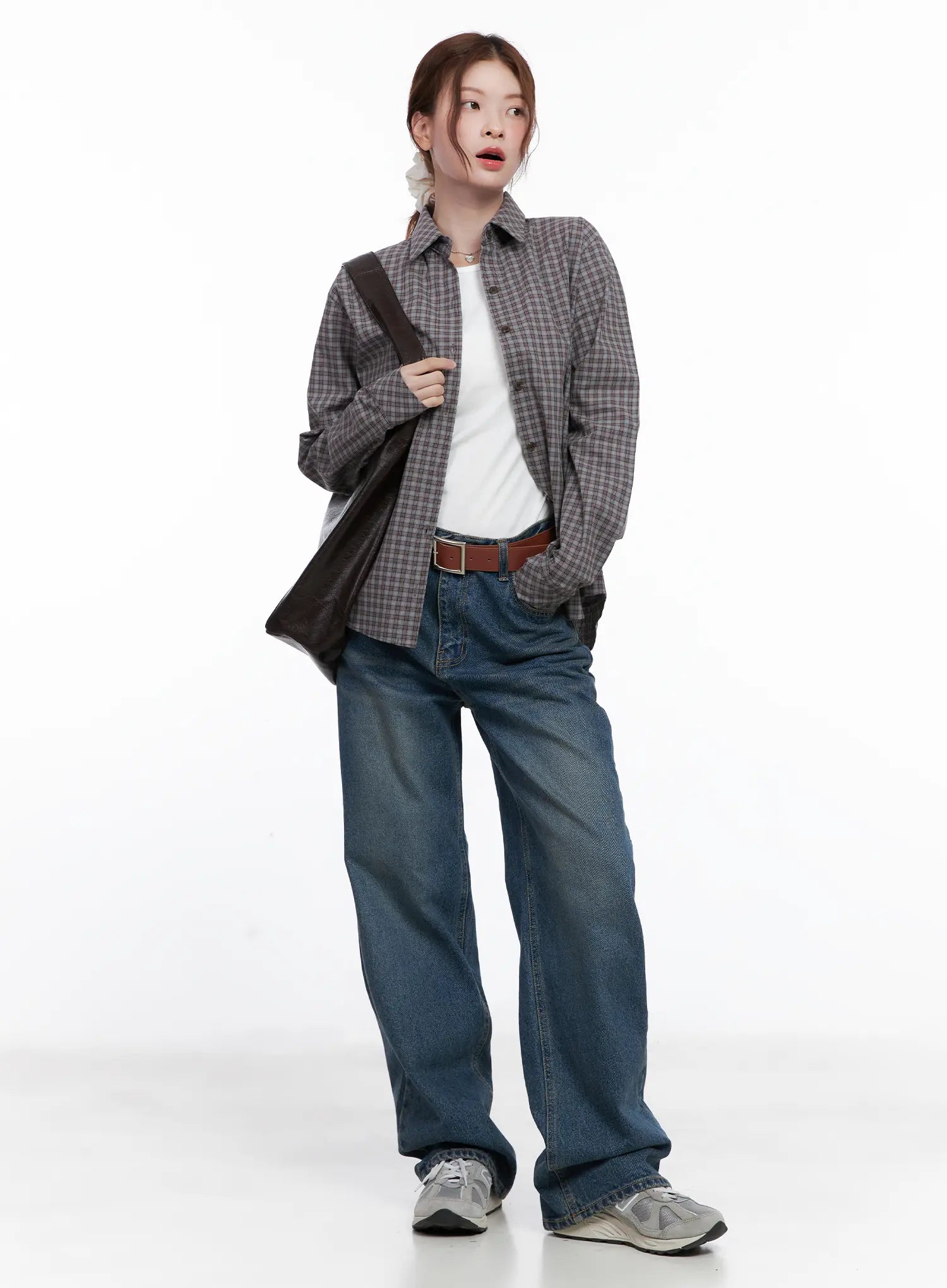 Kiki Wide Leg Vintage Washed Jeans CG520