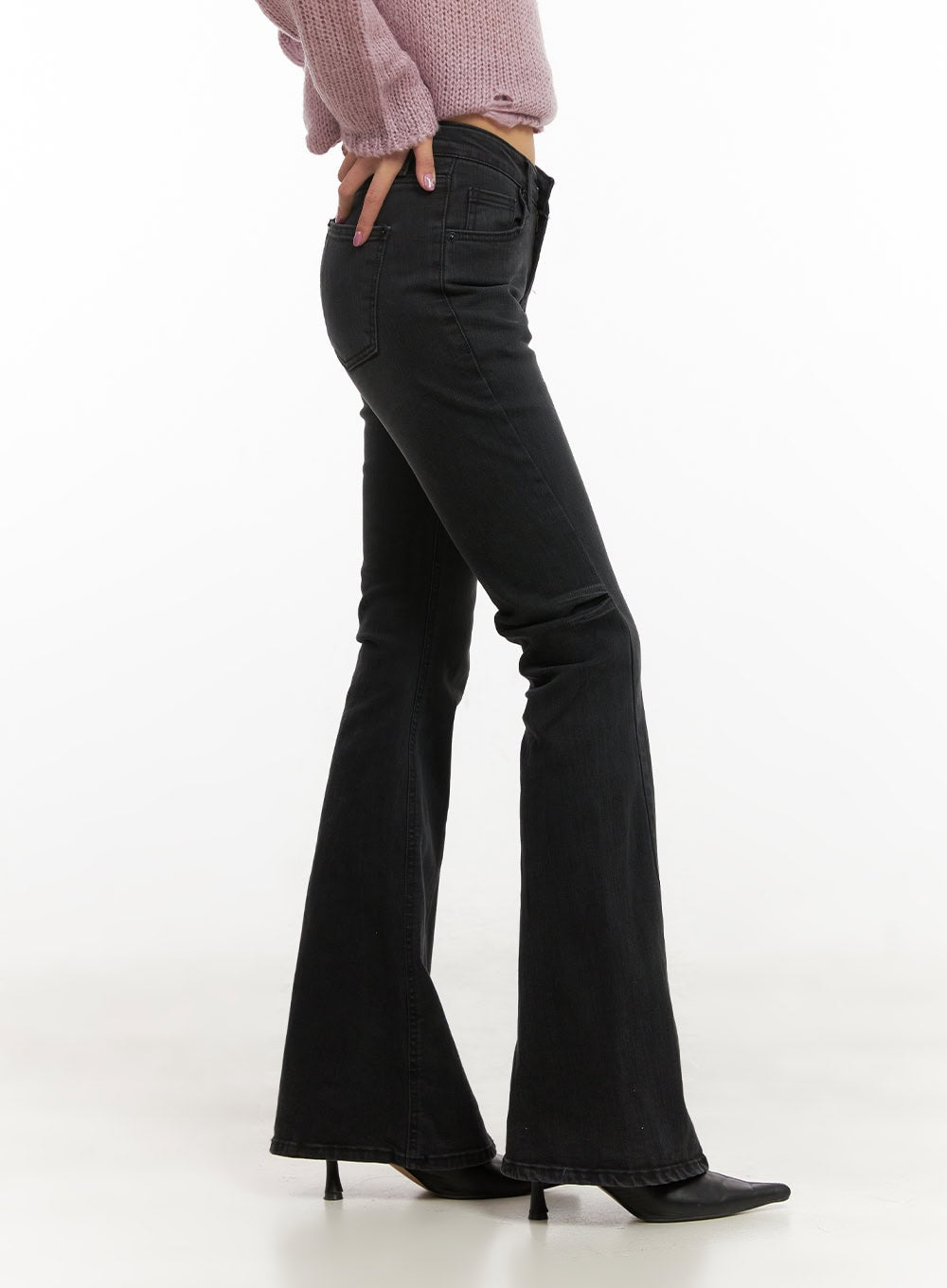 Belle Slim Fit Flared Jeans CD410