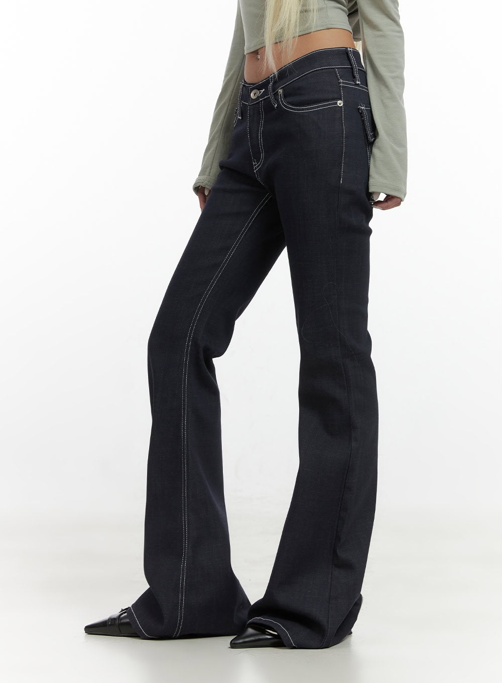 Jolie Classic SlimFit Cotton Bootcut Jeans CS425