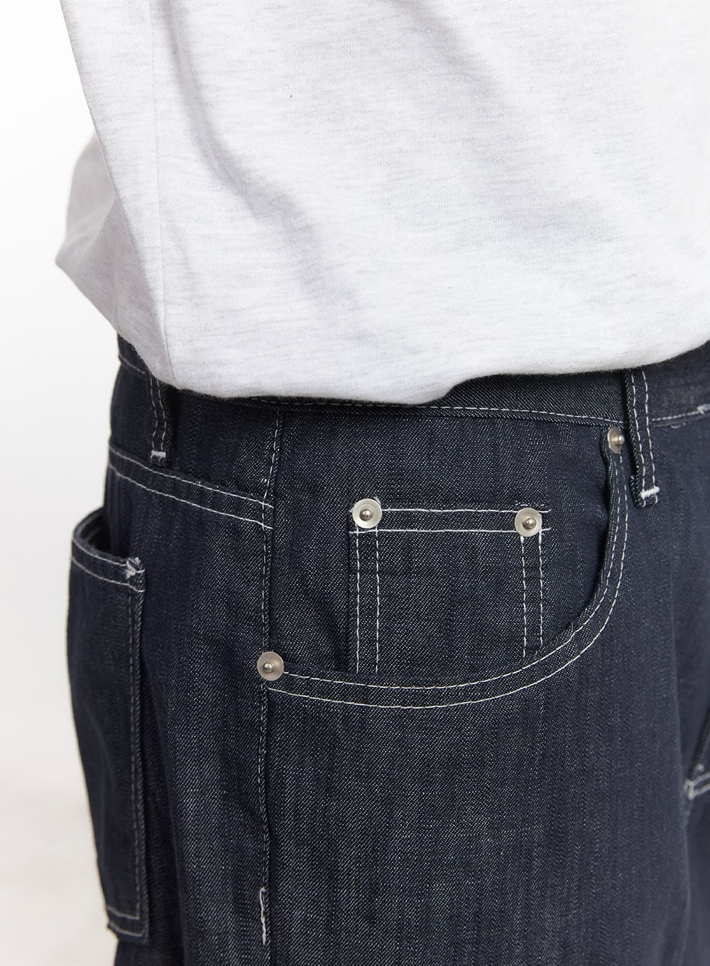 Men's Stitched Straight-Fit Jeans IA510