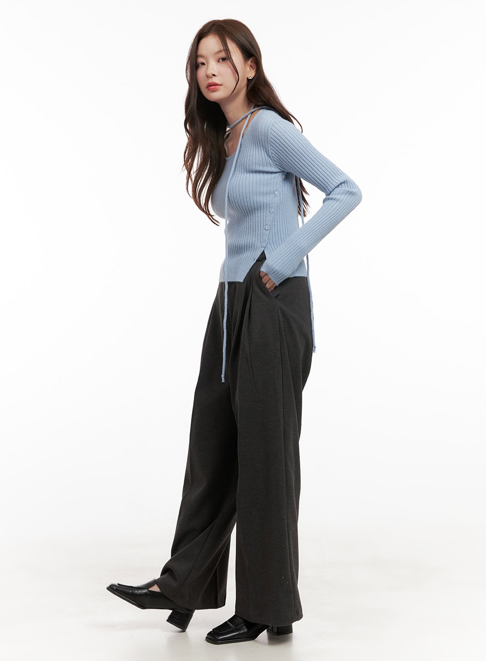 Slim Fit Long Sleeve Sweater OD403