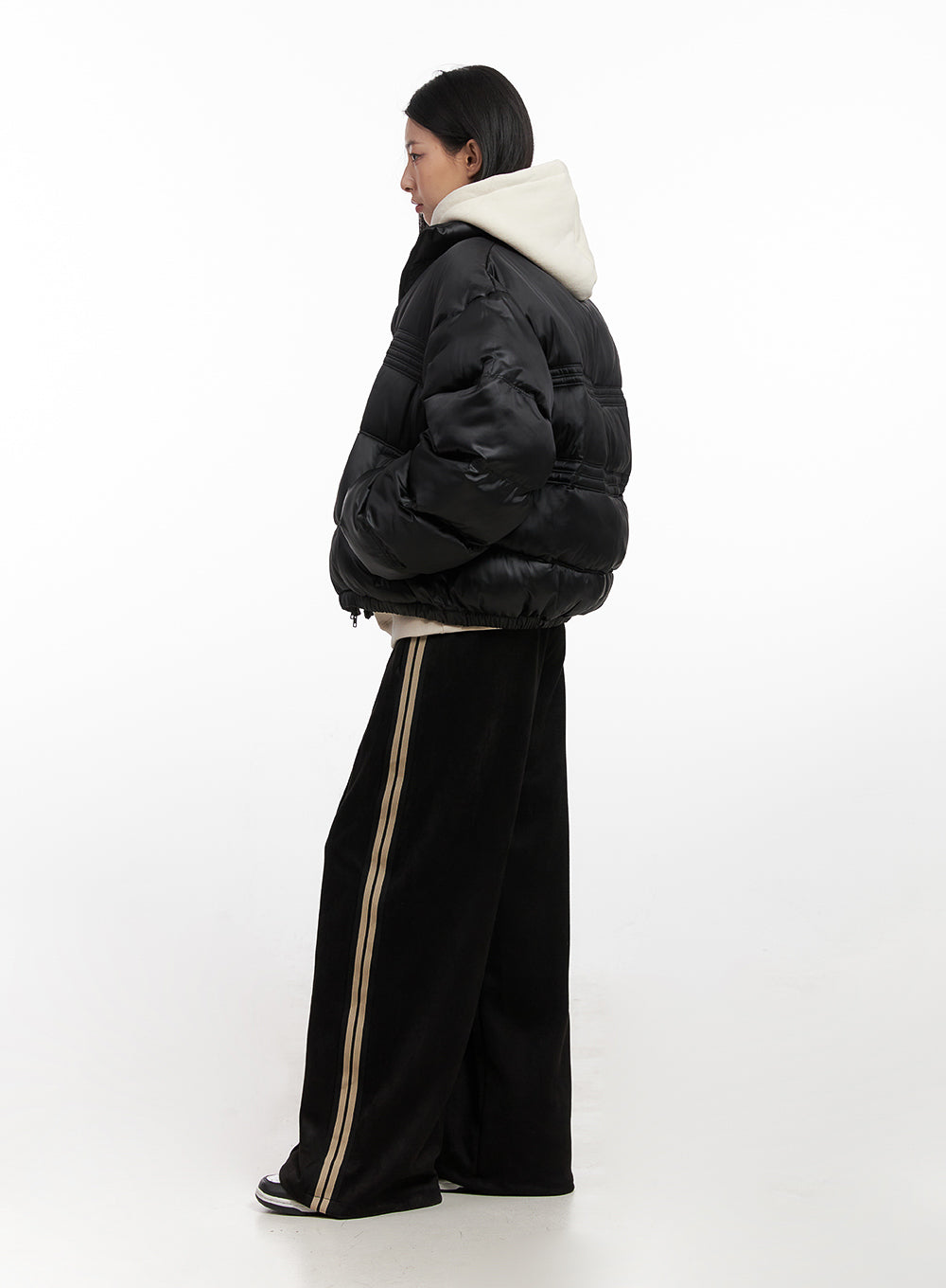 ZipUp Oversize Puffer Coat CN428