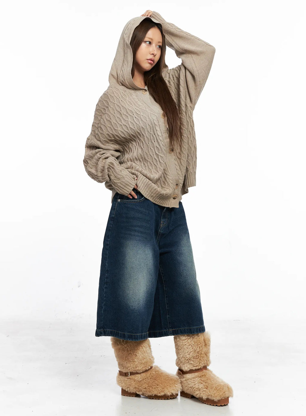 Noah Wide-Leg Washed Jorts CO510