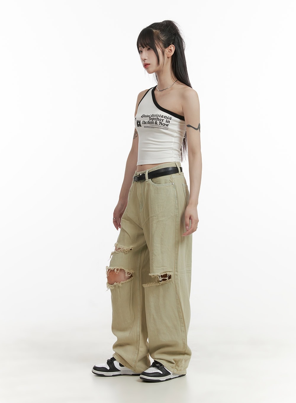 Destroyed Baggy Jeans CY407