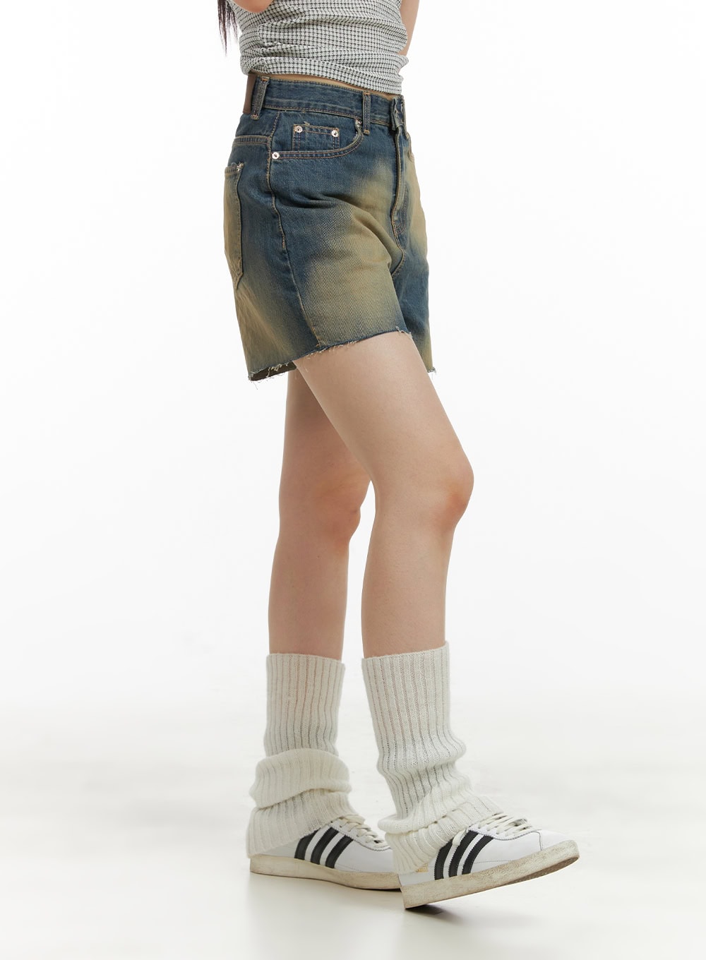 Washed Cotton Shorts CU424